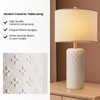 Cerriva 23" Ceramic Table Lamp Set of 2, 3-Way Dimmable