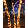 DUOFU365 Orange Neon LED Strip Light, DC 12V 600 SMD2835