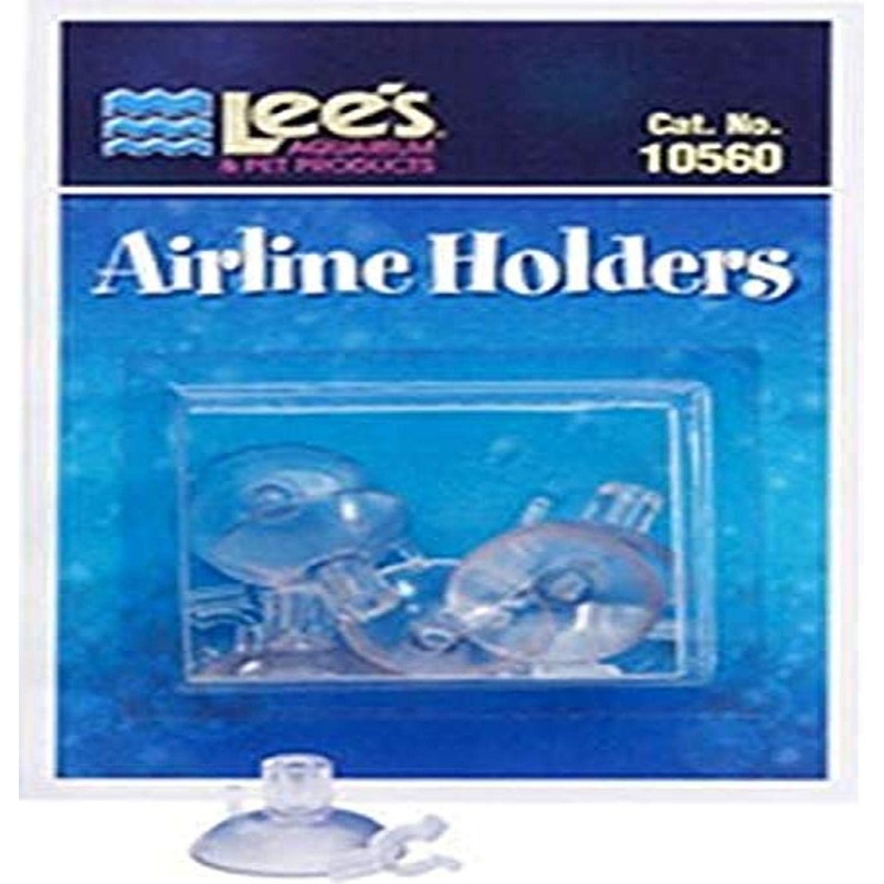 Lee's Pet Products ALE10560 6-Pack Airline Suction Cups for Aquarium