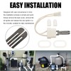 Vkinman 77707-0054 Pool Heater Igniter with Gasket Kit, Replacement for