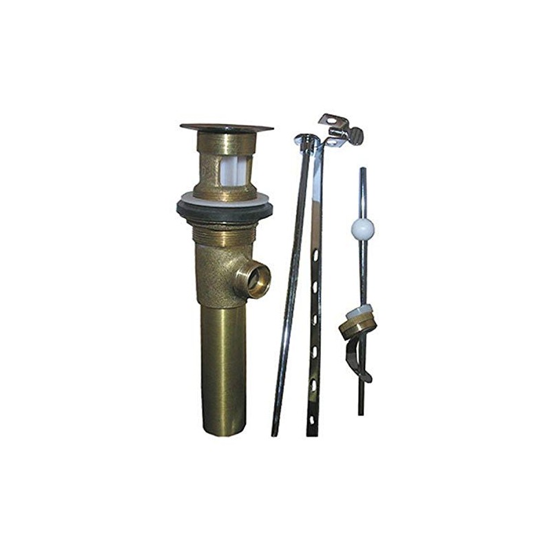 LASCO 03-4621 1-1/4-Inch Chrome Plated Brass Lavatory Pop Up Drain