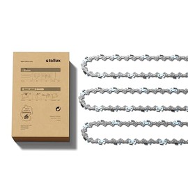 3 tallox Saw Chains 1/4 Inch 1.1 mm 64 TG 30 cm Blade Version 2024 Low Kickback Compatible with Stihl Chainsaws MSA 60 MSA 70 MSA 120 MSA 140 MSA 160 MSA 200 MS 151