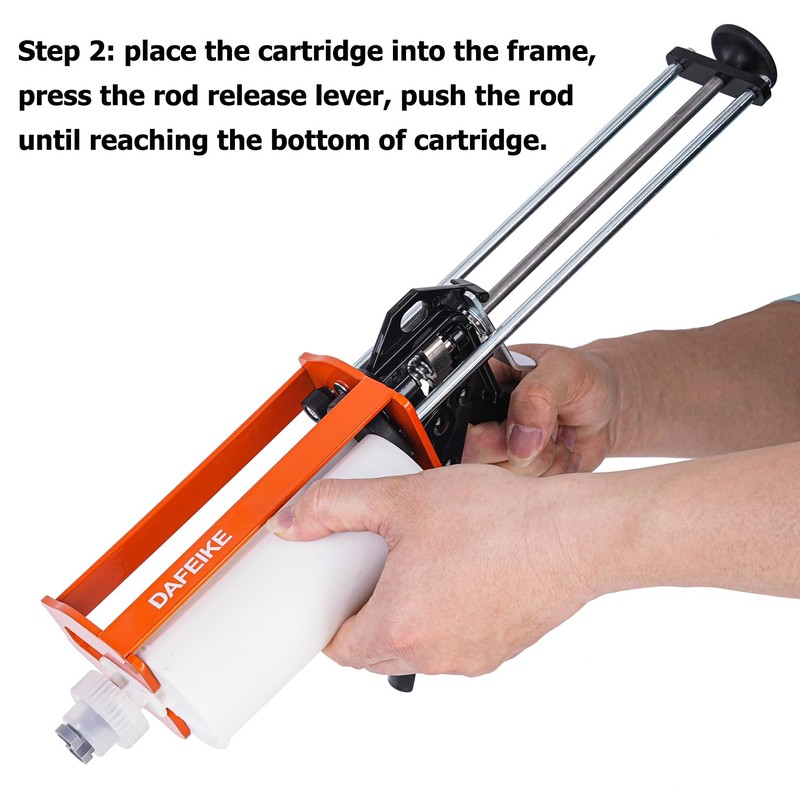 DAFEIKE 250ml Adhesive Gun Dispenser Gun for 8.45 oz 2