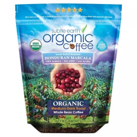 Cafe Don Pablo Subtle Earth Organic Coffee - Medium-Dark Roast - Whole Bean Coffee 100% Arabica