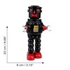 Freak Scene Robot Mechanical Roby Robot Sheet Metal Robot Black
