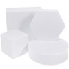 Parliky 4Pcs Geometric Cube Photo Props Set for Jewelry and