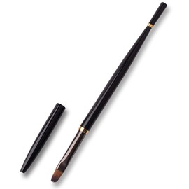 SILPECWEE 1Pc Acrylic Nail Art Brush Mermaid Design UV Gel Builder Nail Drawing Pen Poly Extension Gel Brush Manicure Salon Accessories