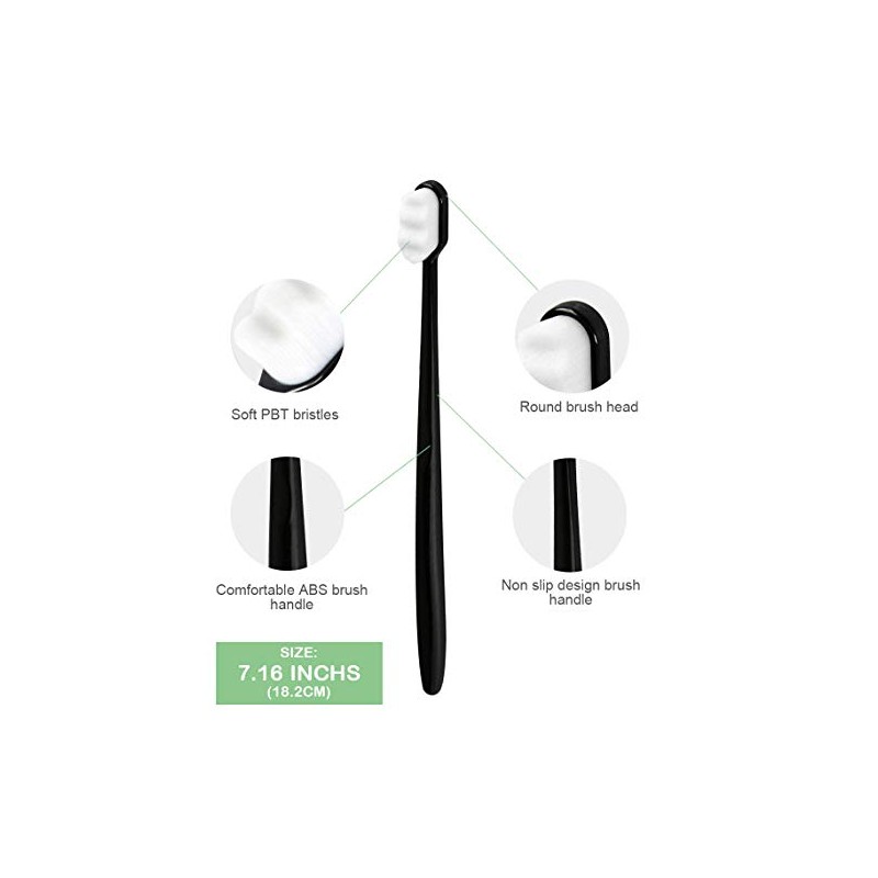 Easyhonor Cepillo Dental Extra Suave Dientes Sensibles Encías Retraídas Piezas