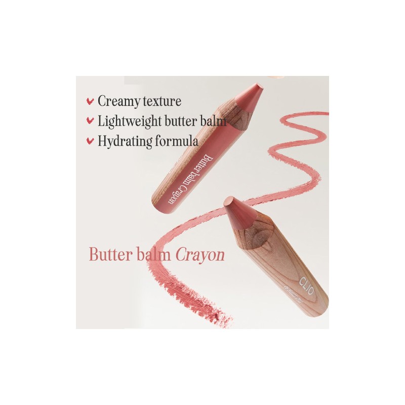 CLIO [CLIO]Butter Balm Crayon Set (15 Colors)