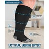 Doctor's Select Plus Size Compression Socks Wide Calf - 3