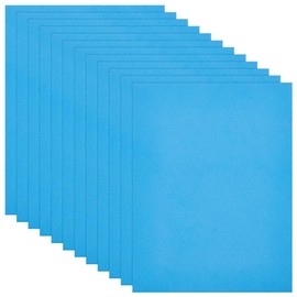BENECREAT 12Pcs 3mm Thick Blue Eva Foam Sheets, 12 × 9 Inches Rectangle EVA Foam Insole, Eva Foam Padding Sheets for Insole Making