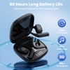 Ear Buds Open Ear Headphones Wireless Earbuds 80Hrs Playtime Bluetooth