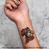 4 x 'Scottish Terrier' Temporary Tattoos - Water Resistant, Skin-Safe,