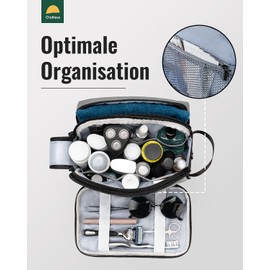 Toiletry Bag for Men, Travel Toiletry Bag, Cosmetic Bag, gray