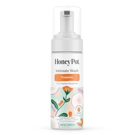 The Honey Pot Company Prebiótico Femenino Lavado Infundido Base Hierbas Tipos Piel Sensible Productos Higiene Plantas Equilibrados Onzas Líquidas