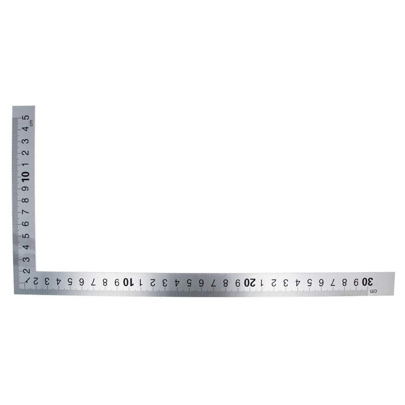 Utoolmart Right Angle Ruler, Framing Square Ruler, 150 x 300mm