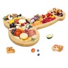 Funny Aperitif Board,Cheese Board and Solid Wood charcuterie Platter,Ideal Bachelor