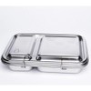 EcoCocoon Bento Lunch Boxes - 2 Compartment, Blueberry