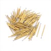 IIVVERR 100pcs P048-E 0.5mm Dia 12.5mm Length Metal Spring Pressure