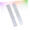 Baluue 2pcs Glass Nail Files Nanometer Nail Buffers for Manicure