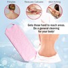 WUBAYI 2 Pack Back Scrubber Body Scrubber for Shower Nylon