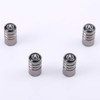 TK-KLZ 5Pcs Chrome Car Tire Valve Stem Caps for Honda