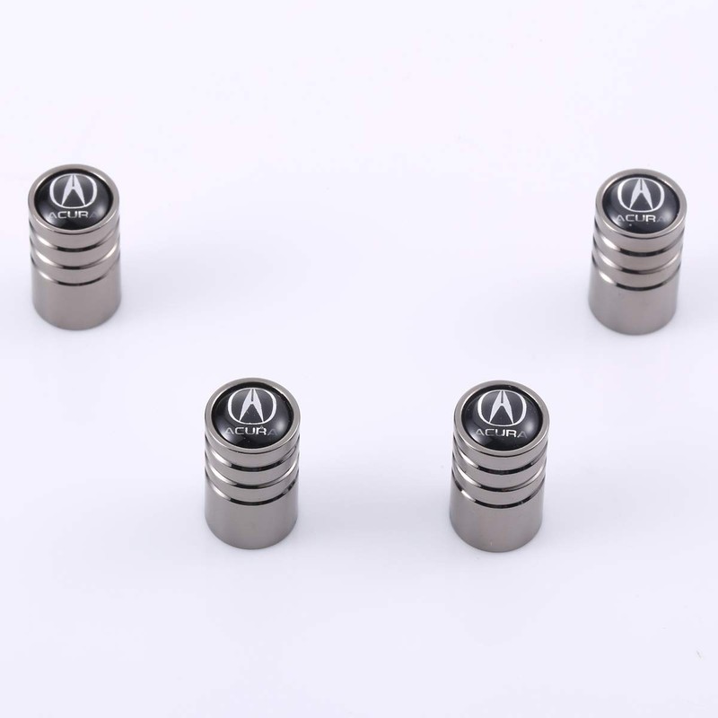 TK-KLZ 5Pcs Chrome Car Tire Valve Stem Caps for Honda