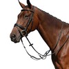 Collegiate Syntovia+ Plain Flat Running Martingale Warmblood Black