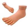 DDLBiz Flexible Practice Foot Model Soft Plastic Mannequin Model Hand