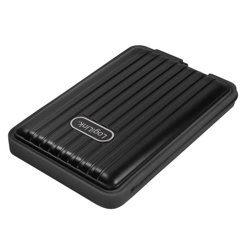 LogiLink External Hard Drive Enclosure for 2.5 Inch HDD/Hard Drive