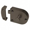 Gate Latch, 2-1/16 in W, Oil Rubbed Bronze