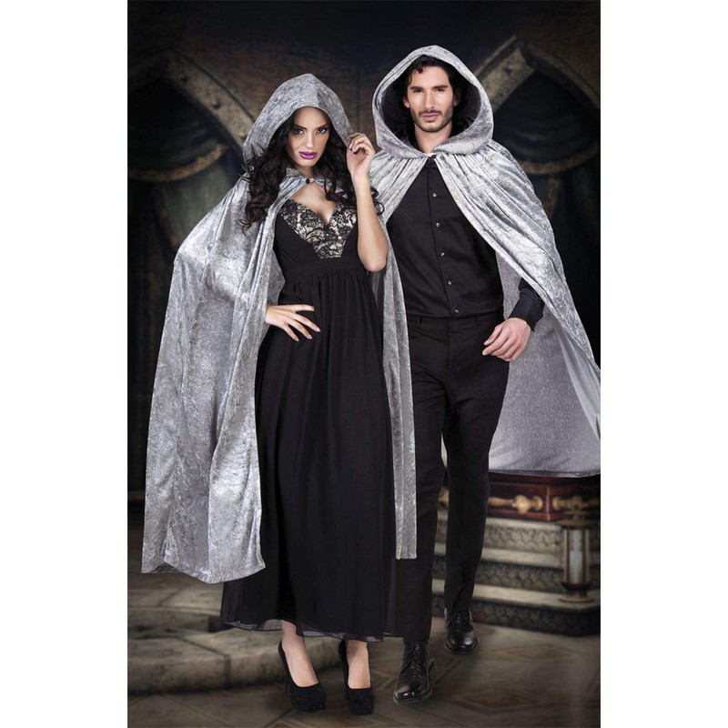 Domino Cape with Hood Dawn Taglia Unica grey