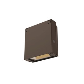 Lithonia Lighting WPX0 LED ALO SWW2 MVOLT PE DDBXD M2 Switchable Outdoor MVOLT Photocell Wallpack, Dark Bronze