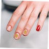 FOMIYES 5pcs DIY Nail Art Stickers for Women Sensor Glowing