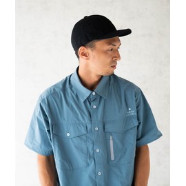 Nakota Higher Cotton Linen Weather Cap, Hat, Short Brim, Women's, Men's, Solid, Casual, Denim, Okayama Prefecture, Made in Japan, Black