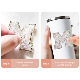 Bride Rhinestone Stickers – Self Adhesive Bling Letters for Bachelorette Party Decorations, Wedding Car, Bridal Shower, DIY Craft, Sparkly Bride Sign