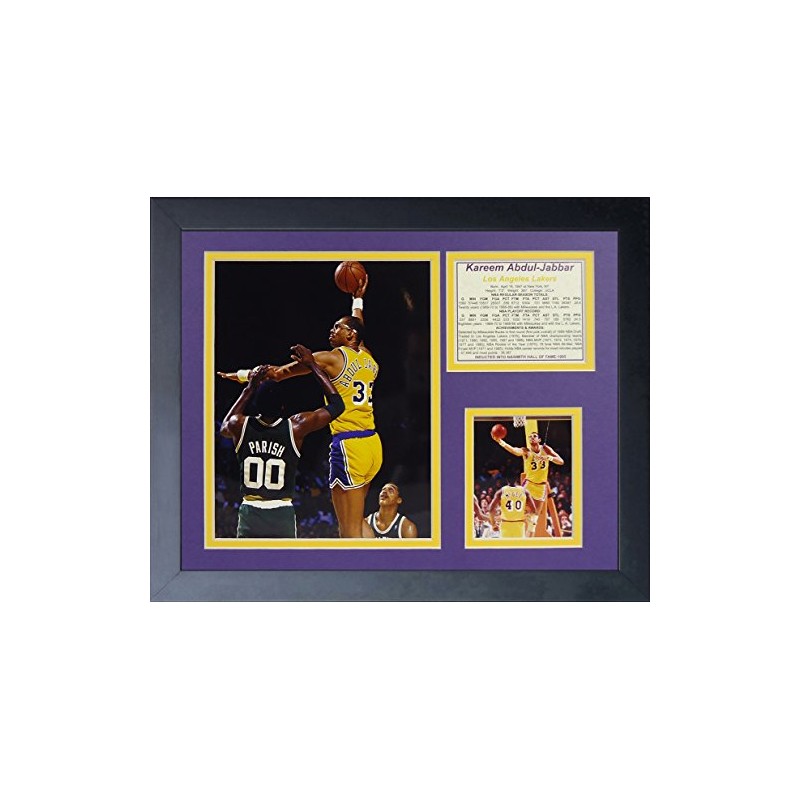 Legends Never Die Kareem Abdul-Jabbar Collage Photo Frame, 11" x