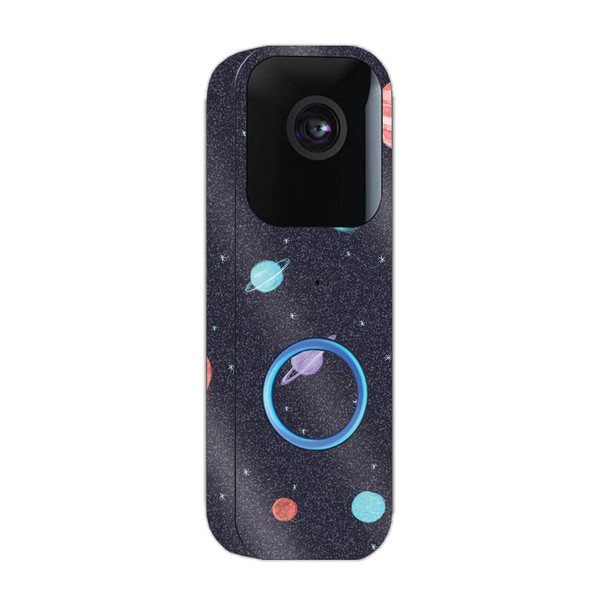 MightySkins Glossy Glitter Skin Compatible with Blink Video Doorbell -