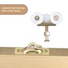 2pcs 3/4" Sliding Door Wheels Replacement Kit, Pocket Door Rollers