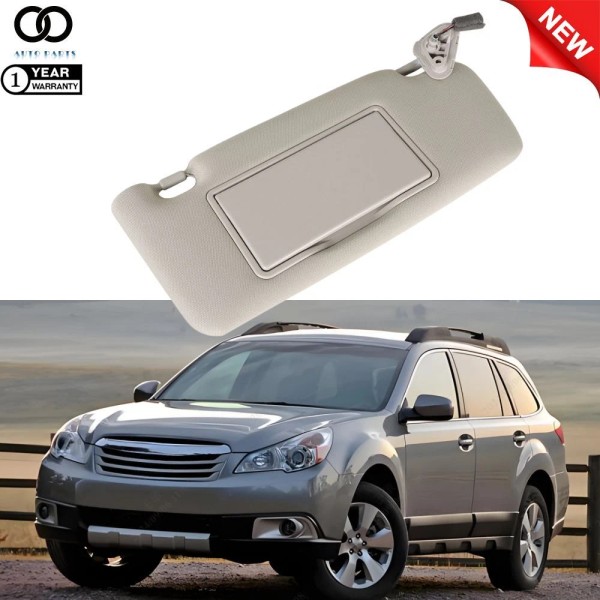 autoooparts Driver Left Side Gray Sun Visor For 2005-2009 Subaru