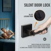 Aumerage Privacy Door Handle with Key - Heavy Duty Interior