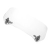 Universal Motorcycle Modified Windscreen Windshield Spoiler Air Deflector Transparent