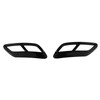 2PCS Exhaust Muffler Tail Pipe Cover Left Right Decorative Tail
