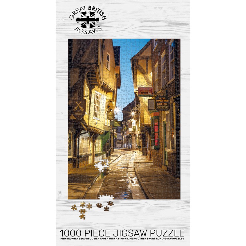 PuzzlEscapes 'The Shambles in York' 1000 Piece | Great British