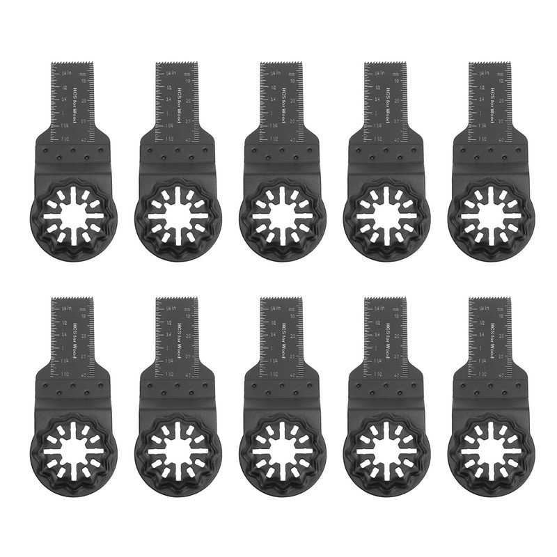 10PCS Oscillating Saw Blade 20mm Universal Metal Wood Oscillating Multitool