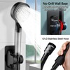 NIISDROP 5-Speed Showerheads & Handheld Shower Head With Hose plus