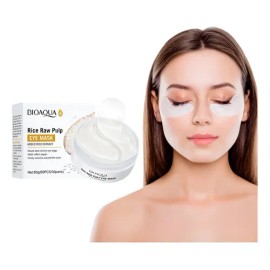 Parches De Hidrogel Bioaqua Mascarilla Para Contorno De Ojos  Bioaqua Hydrogel Eye Patches, 60 Count                                                  