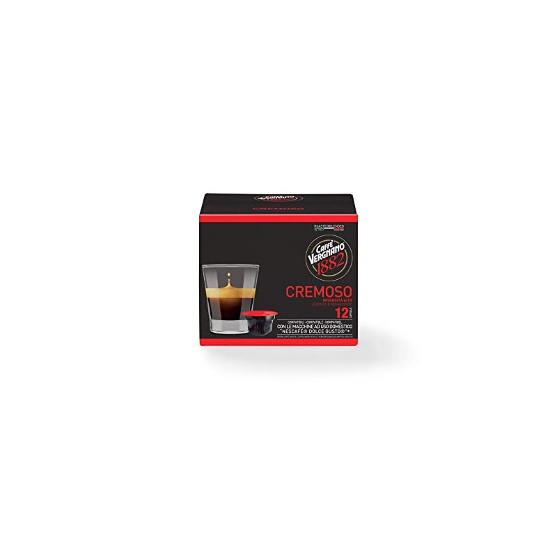 Caffè Vergnano 1882 - Coffee Capsules Compatible With Nescafé Dolce