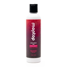 8oz, MopTop Salon Anti-Frizz Medium Hold Gel for Curly & Kinky-Coily Thick, Natural hair made w/Aloe, Sea Botanicals & Honey reduces Frizz, increases Manageability & Enhances Curls.