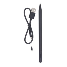 Capacitive Pen Aluminum POM Fine Point Magnetic Adsorption Universal Touch Screen Pen with Indicator for IOS for Android Tablets Smartphones